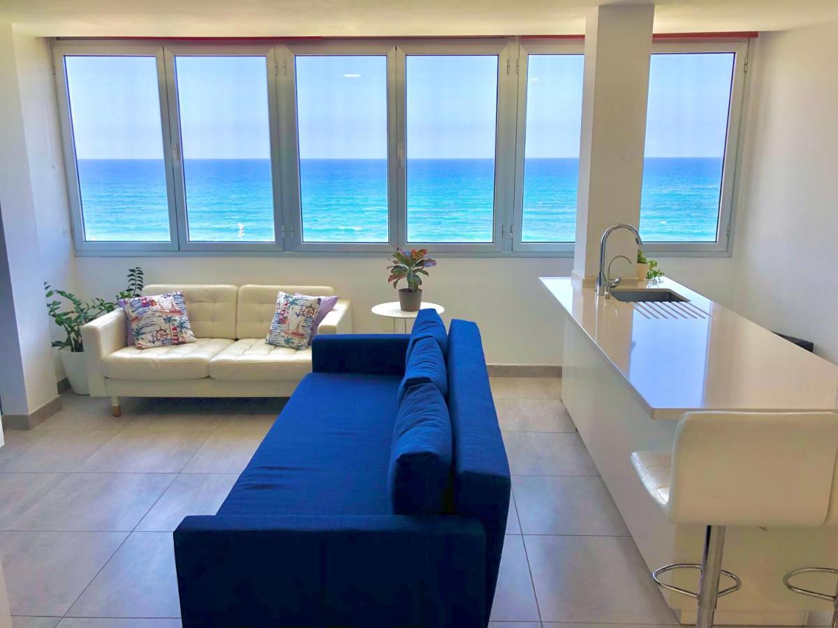 Vistas Mar Playa Las Canteras Primera Linea Wifi Las Palmas Exterior photo