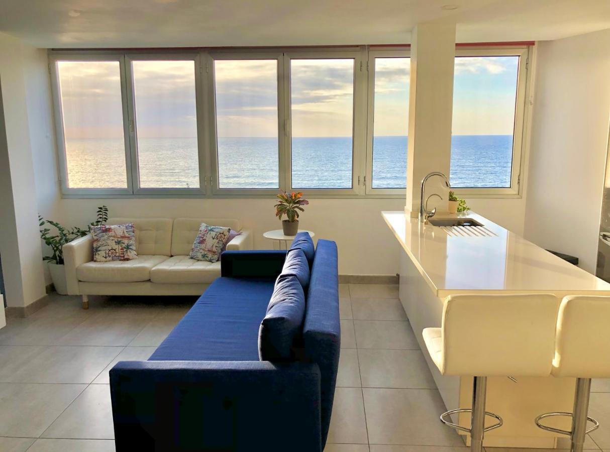 Vistas Mar Playa Las Canteras Primera Linea Wifi Las Palmas Exterior photo