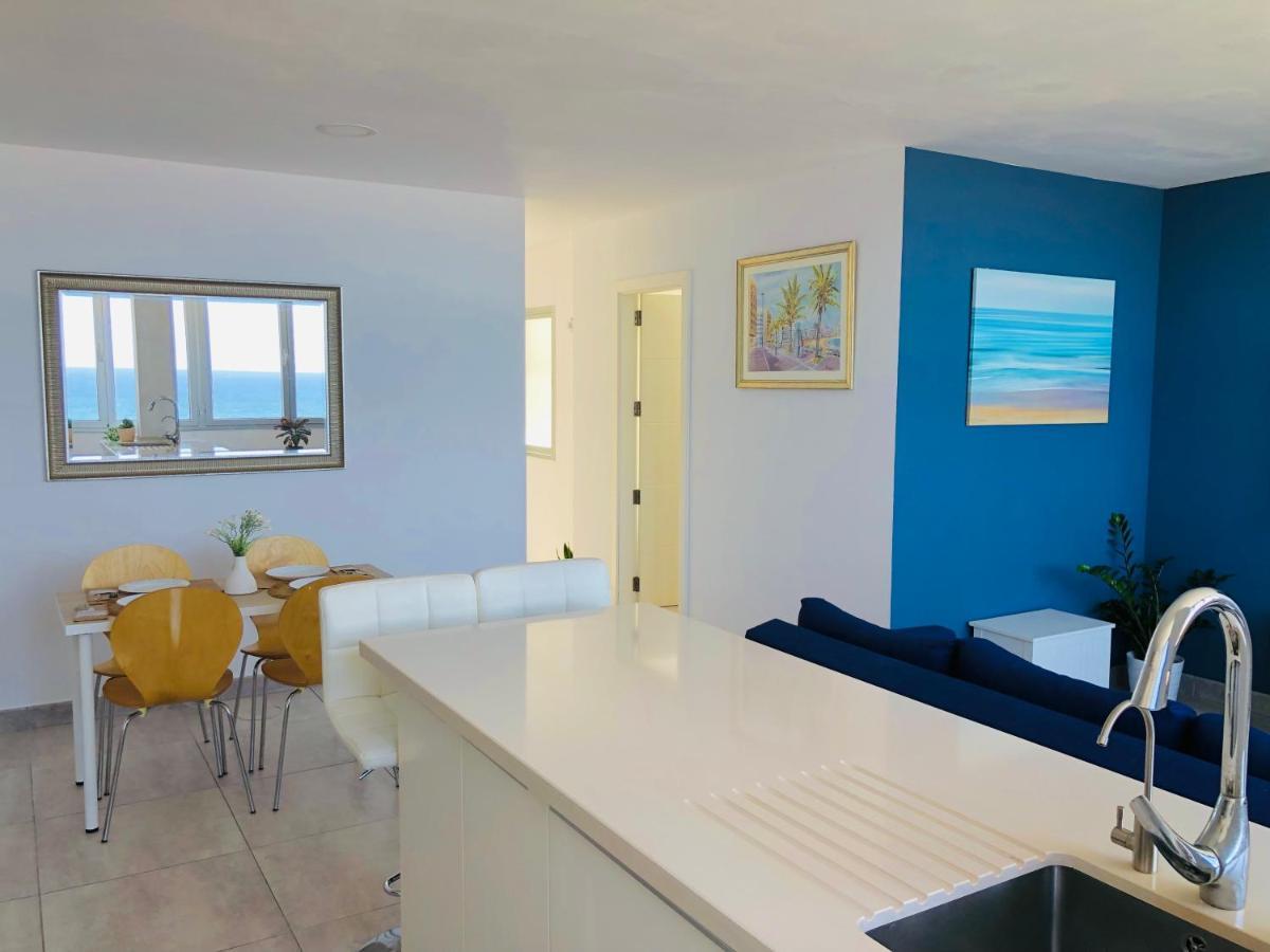 Vistas Mar Playa Las Canteras Primera Linea Wifi Las Palmas Exterior photo