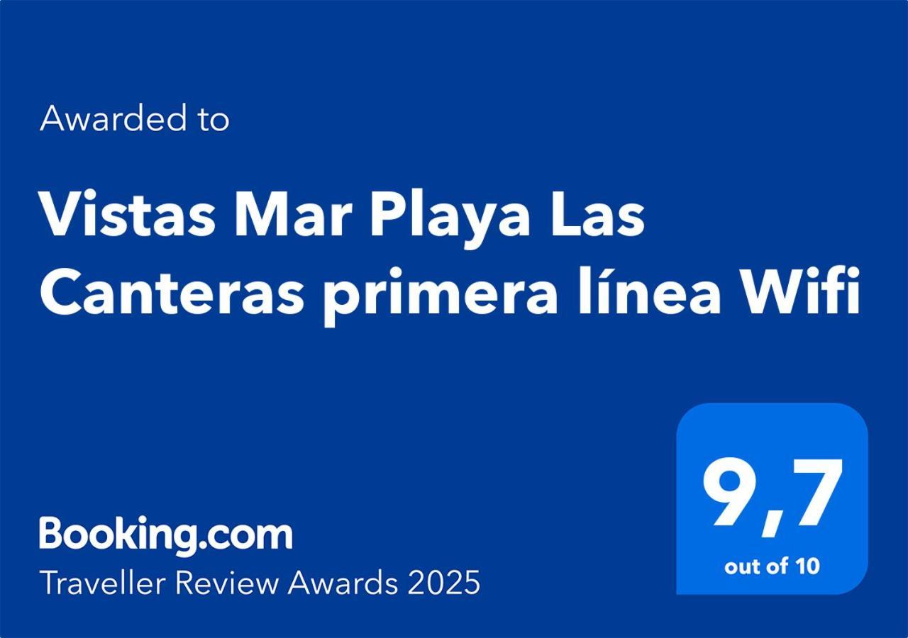 Vistas Mar Playa Las Canteras Primera Linea Wifi Las Palmas Exterior photo
